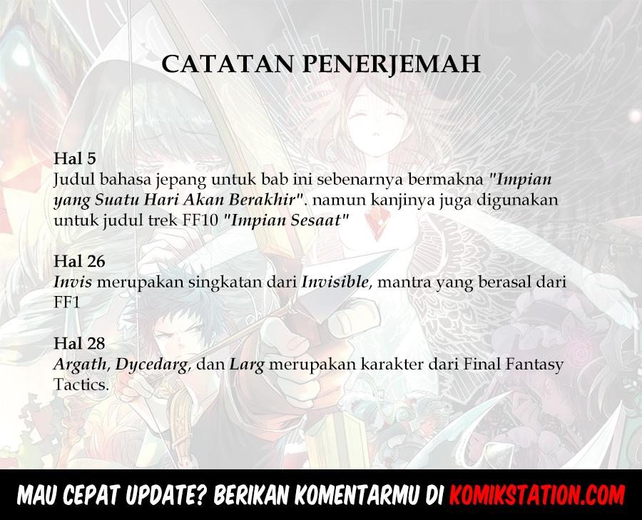 Final Fantasy: Lost Stranger Chap 14 - Next Chap 15