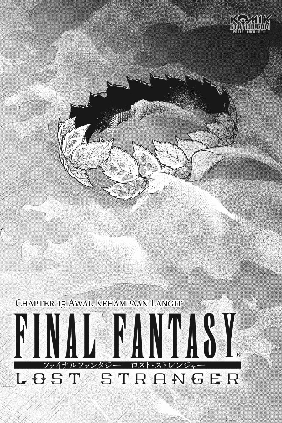 Final Fantasy: Lost Stranger Chap 15 - Next Chap 16