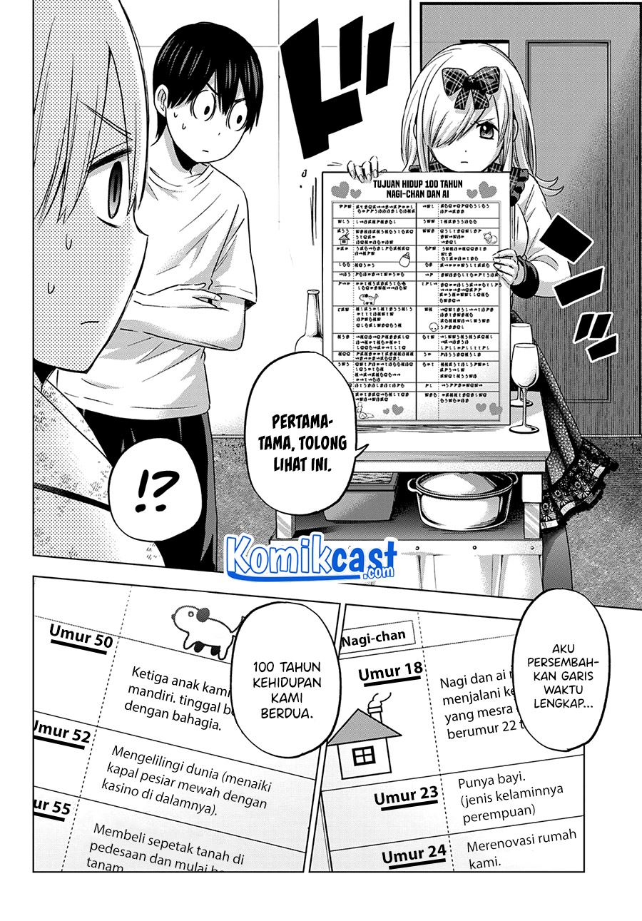 Kakkou no Iinazuke Chap 89 - Next Chap 90