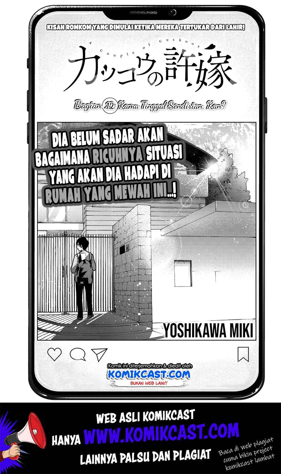 Kakkou no Iinazuke Chap 12 - Next Chap 13