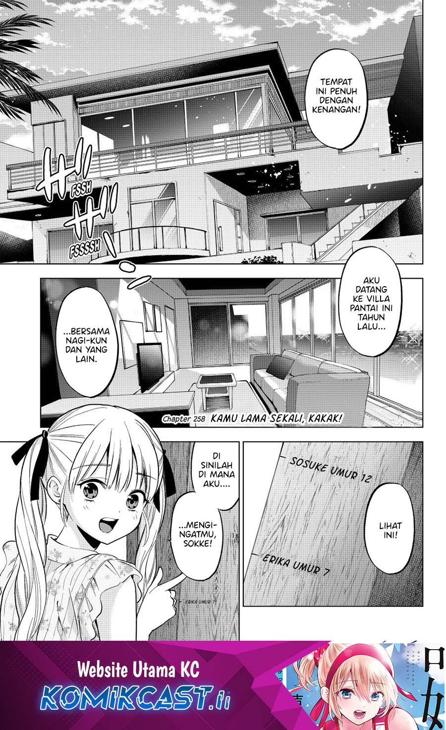 Kakkou no Iinazuke Chap 258 - Next Chap 259