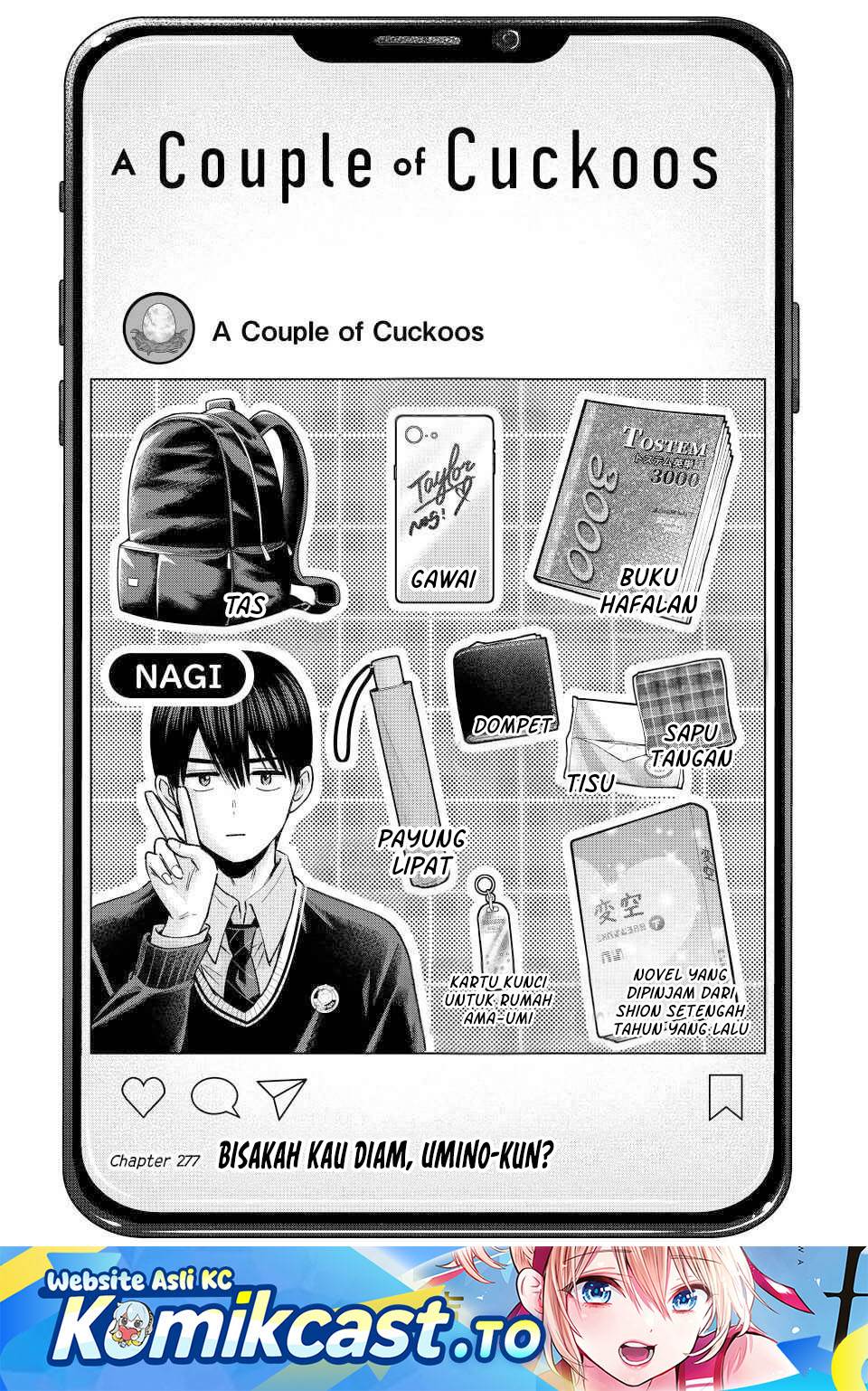 Kakkou no Iinazuke Chap 277 - Next Chap 278