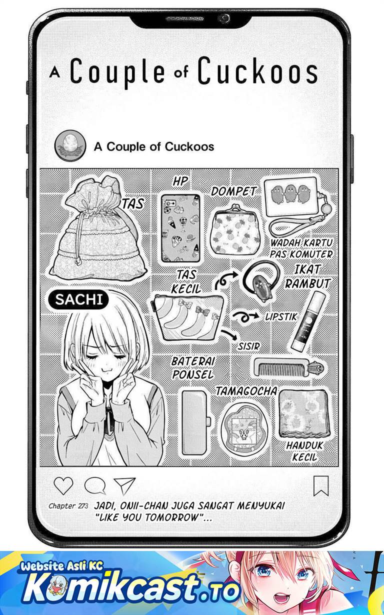 Kakkou no Iinazuke Chap 273 - Next Chap 274