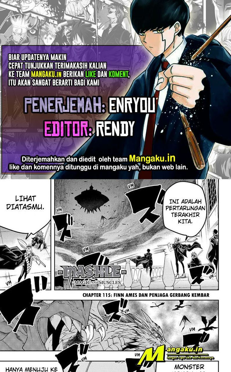 Mashle: Magic and Muscles Chap 115 - Next Chap 116
