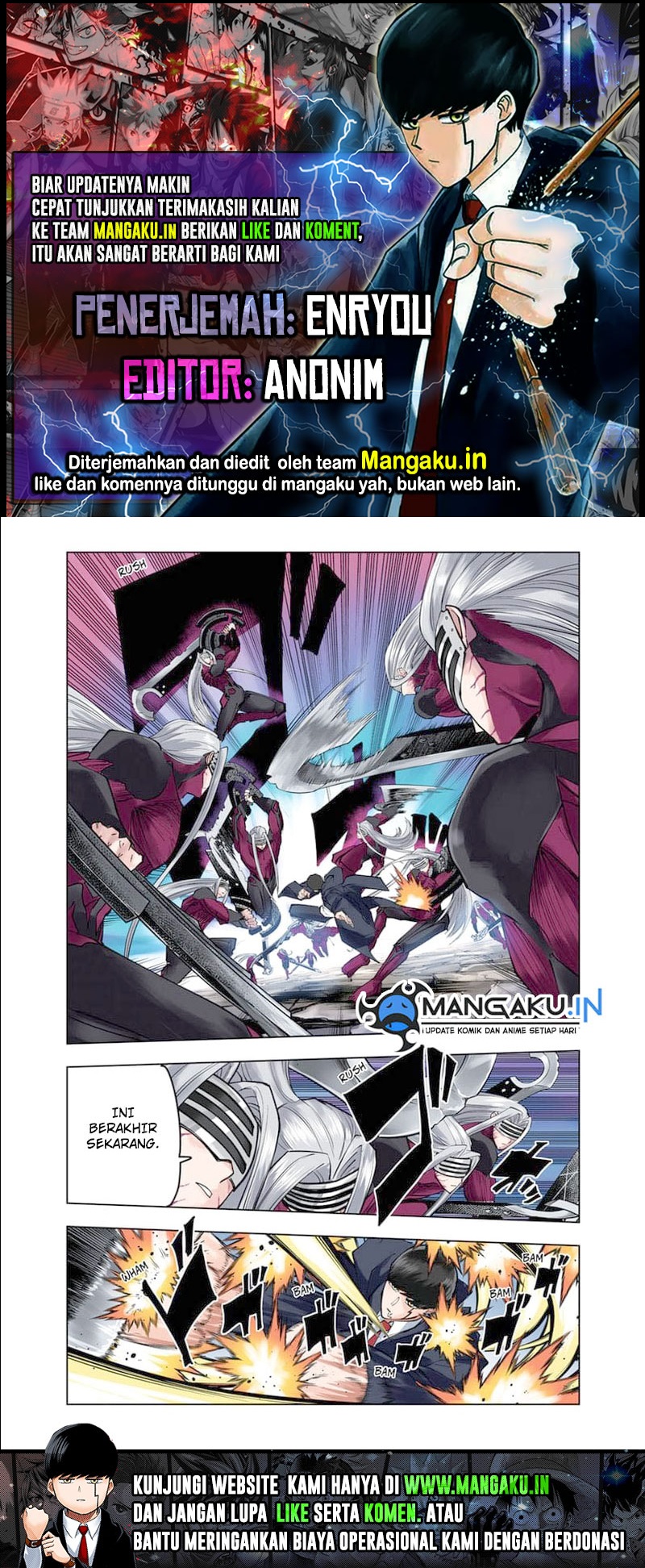 Mashle: Magic and Muscles Chap 141 - Next Chap 142