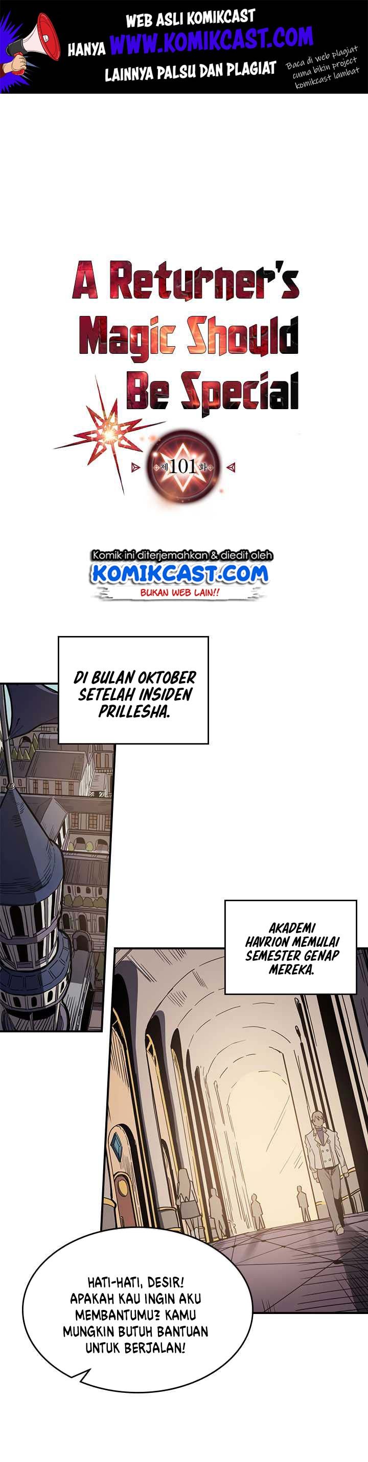 A Returner’s Magic Should Be Special Chap 101 - Next Chap 102