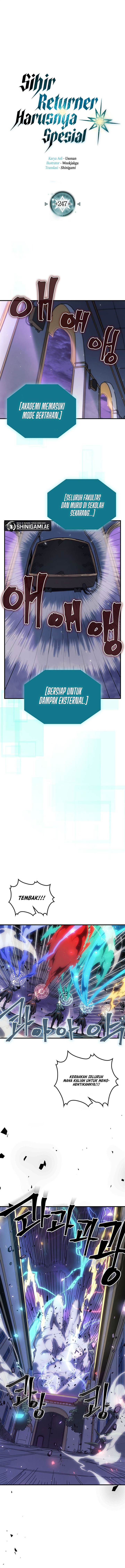 A Returner’s Magic Should Be Special Chap 247 - Next Chap 248