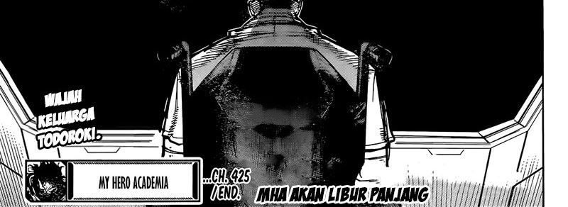 Boku no Hero Academia Chap 425 - Next Chap 426