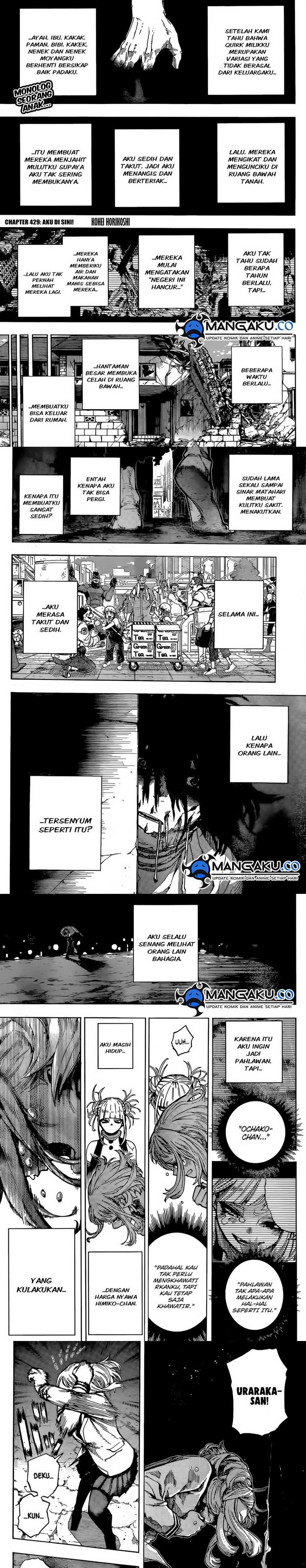 Boku no Hero Academia Chap 429 - Next Chap 430