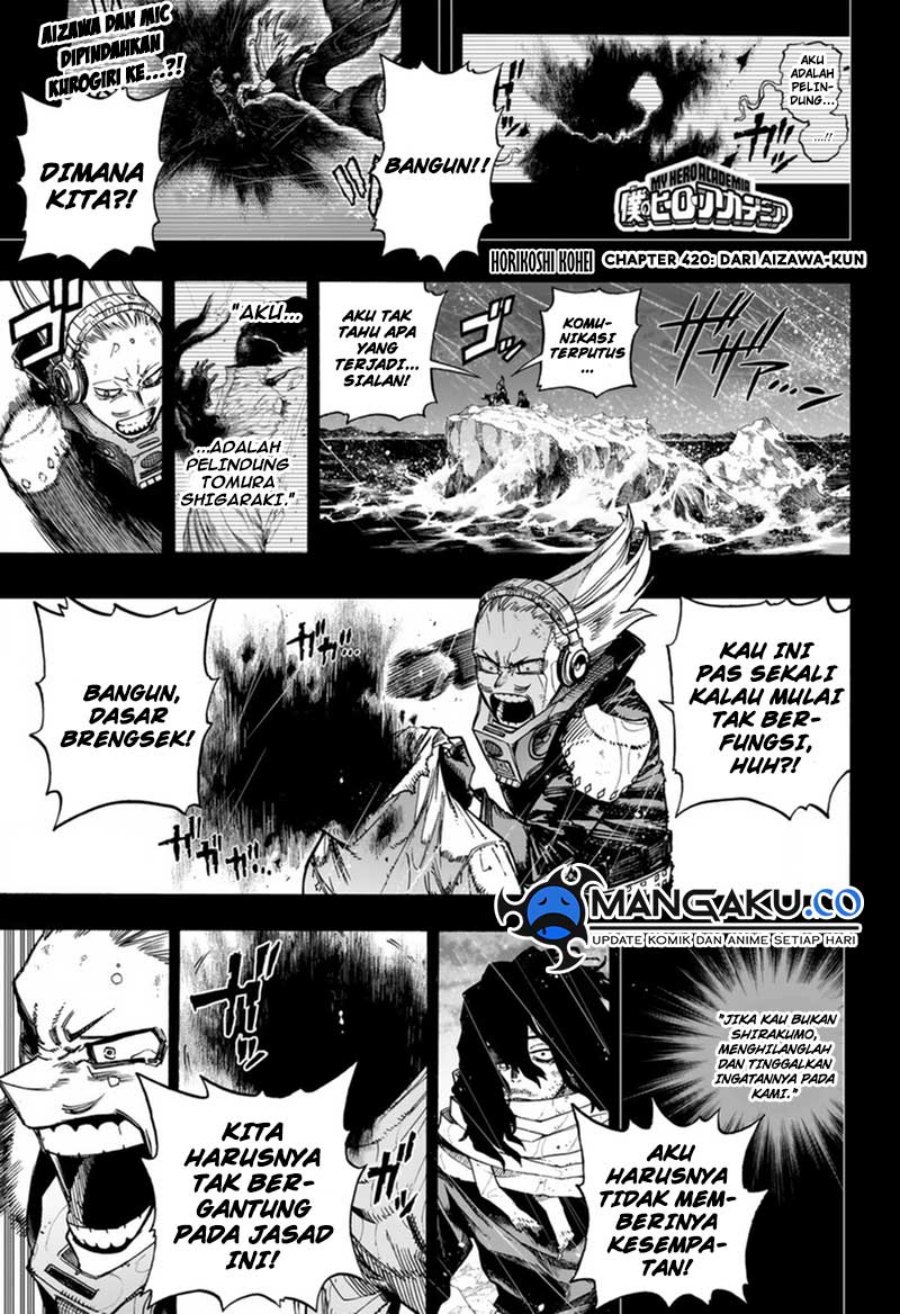 Boku no Hero Academia Chap 420 - Next Chap 421
