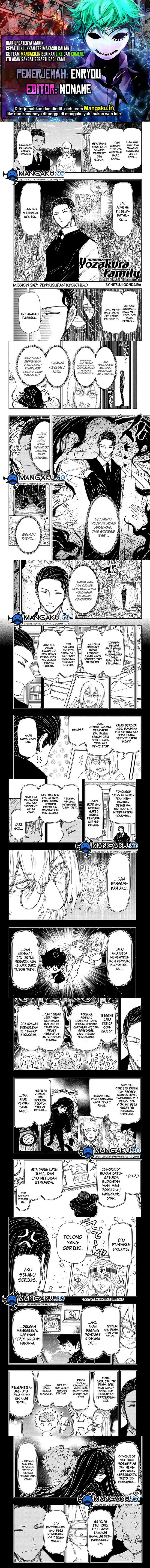 Mission: Yozakura Family Chap 247 - Next Chap 248