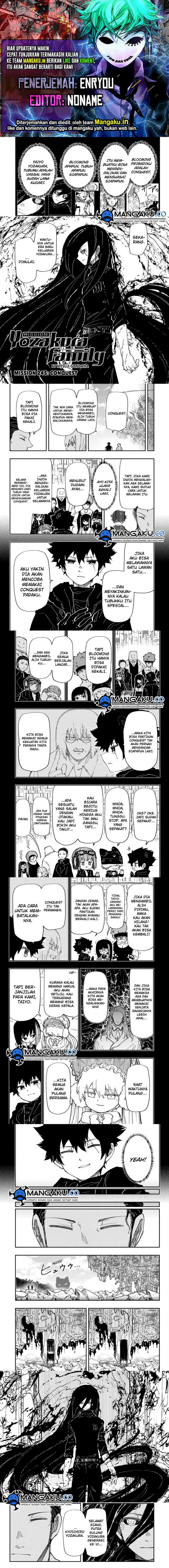 Mission: Yozakura Family Chap 245 - Next Chap 246