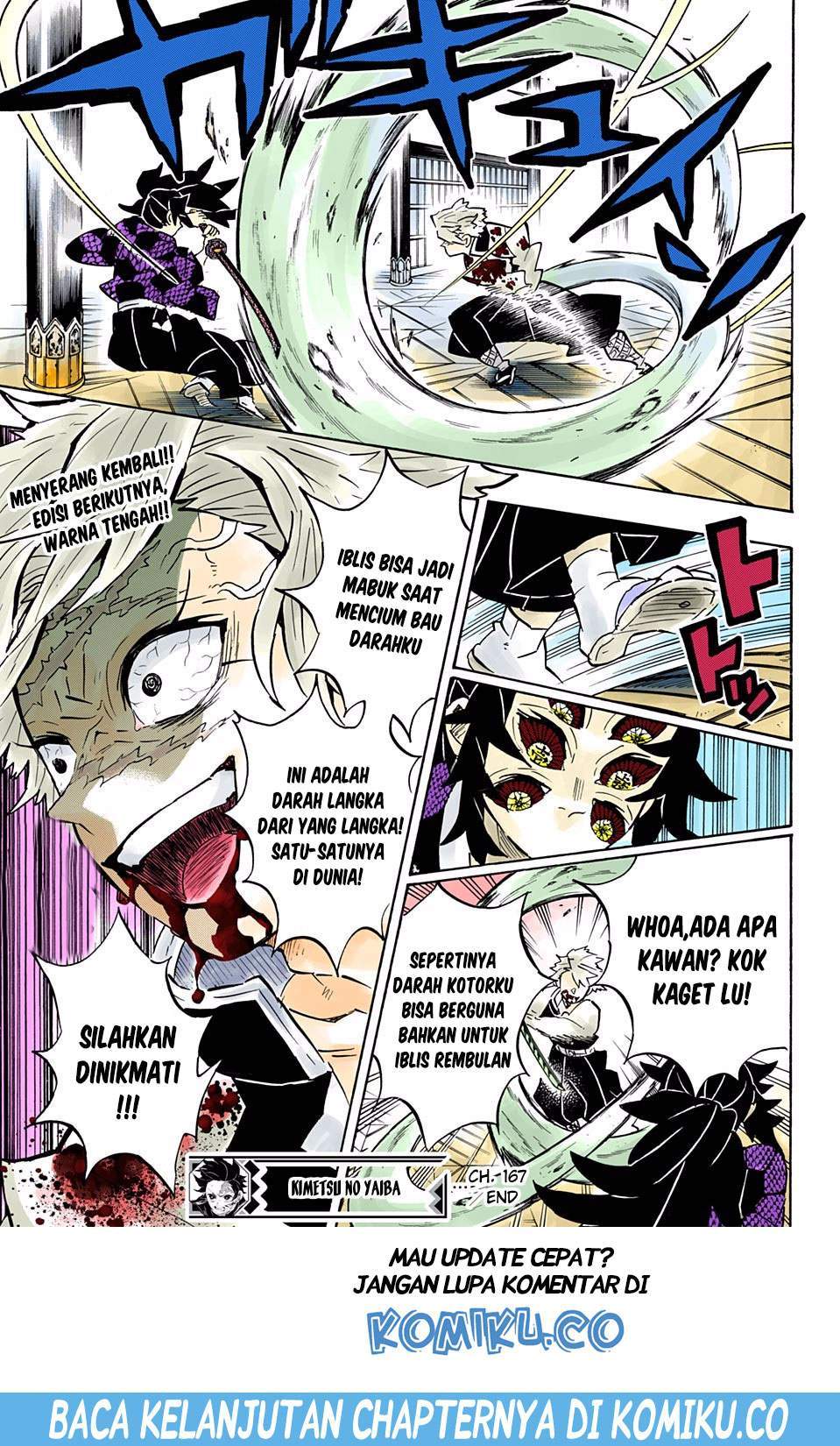 Kimetsu no Yaiba Chap 167 - Next Chap 168