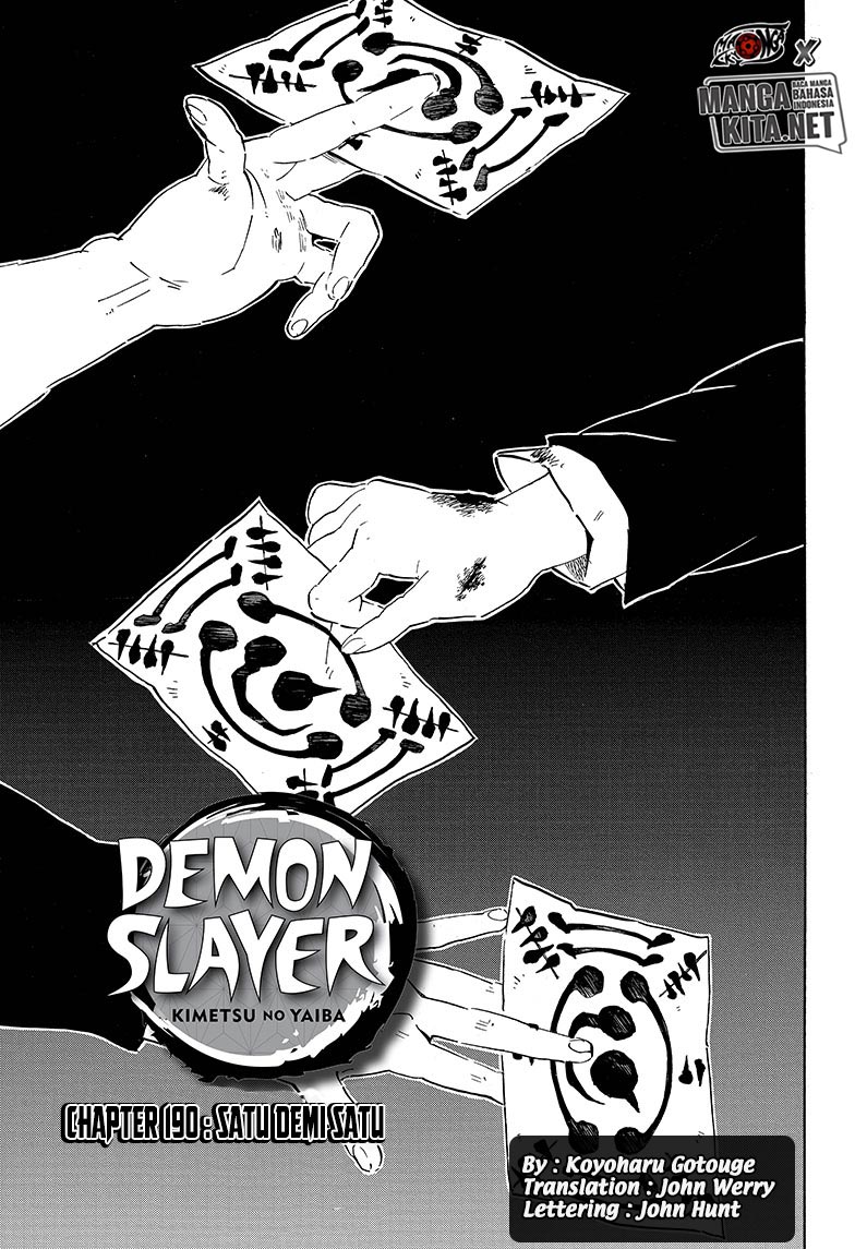 Kimetsu no Yaiba Chap 190 - Next Chap 191