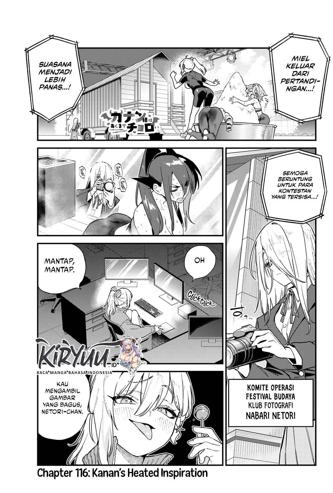 Kanan-sama wa Akumade Choroi Chap 116 - Next Chap 117