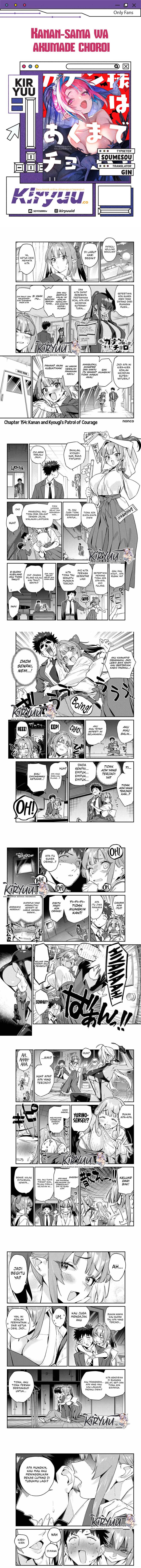 Kanan-sama wa Akumade Choroi Chap 154 - Next Chap 155