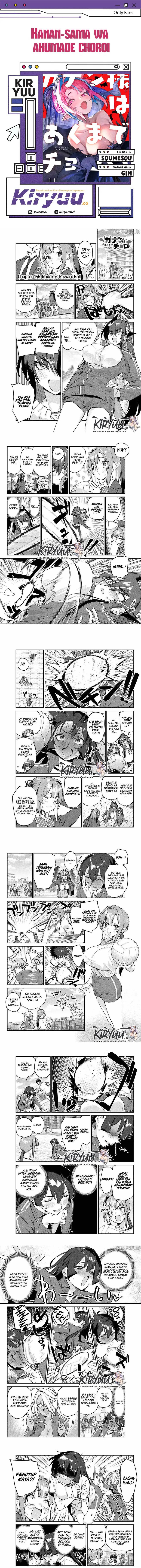 Kanan-sama wa Akumade Choroi Chap 156 - Next Chap 157