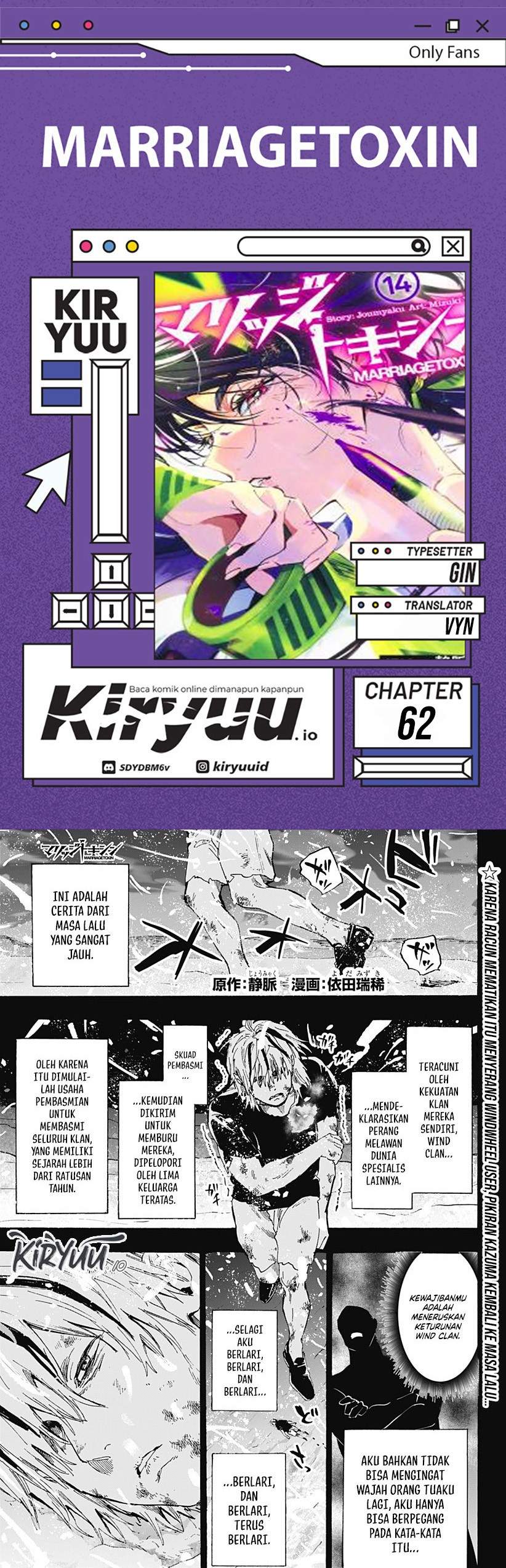 MARRIAGETOXIN Chap 62 - Next Chap 63