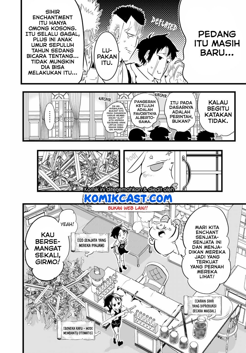 Tensei Shitara dai Nana Ouji dattanode, Kimamani Majutsu o Kiwamemasu Chap 7 - Next Chap 8