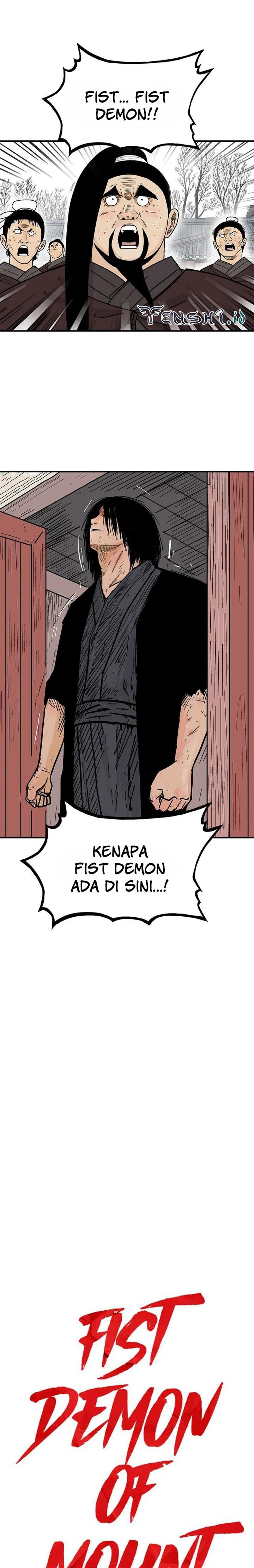 Fist Demon of Mount Hua Chap 173 - Next Chap 174