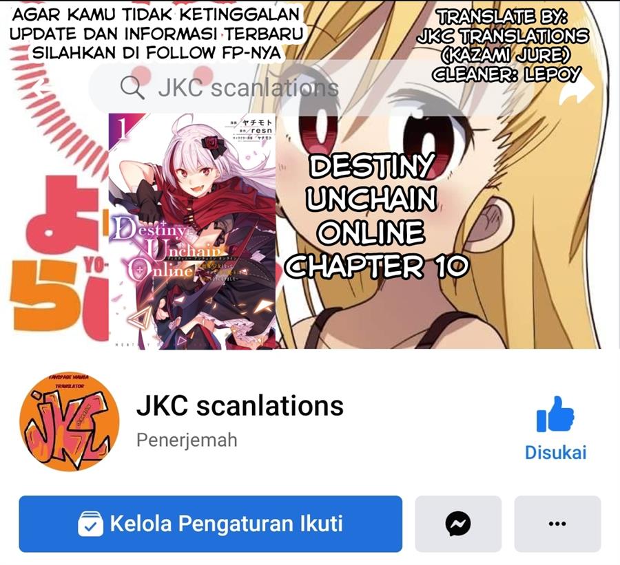 Destiny Unchain Online Chap 10 - Next Chap 11