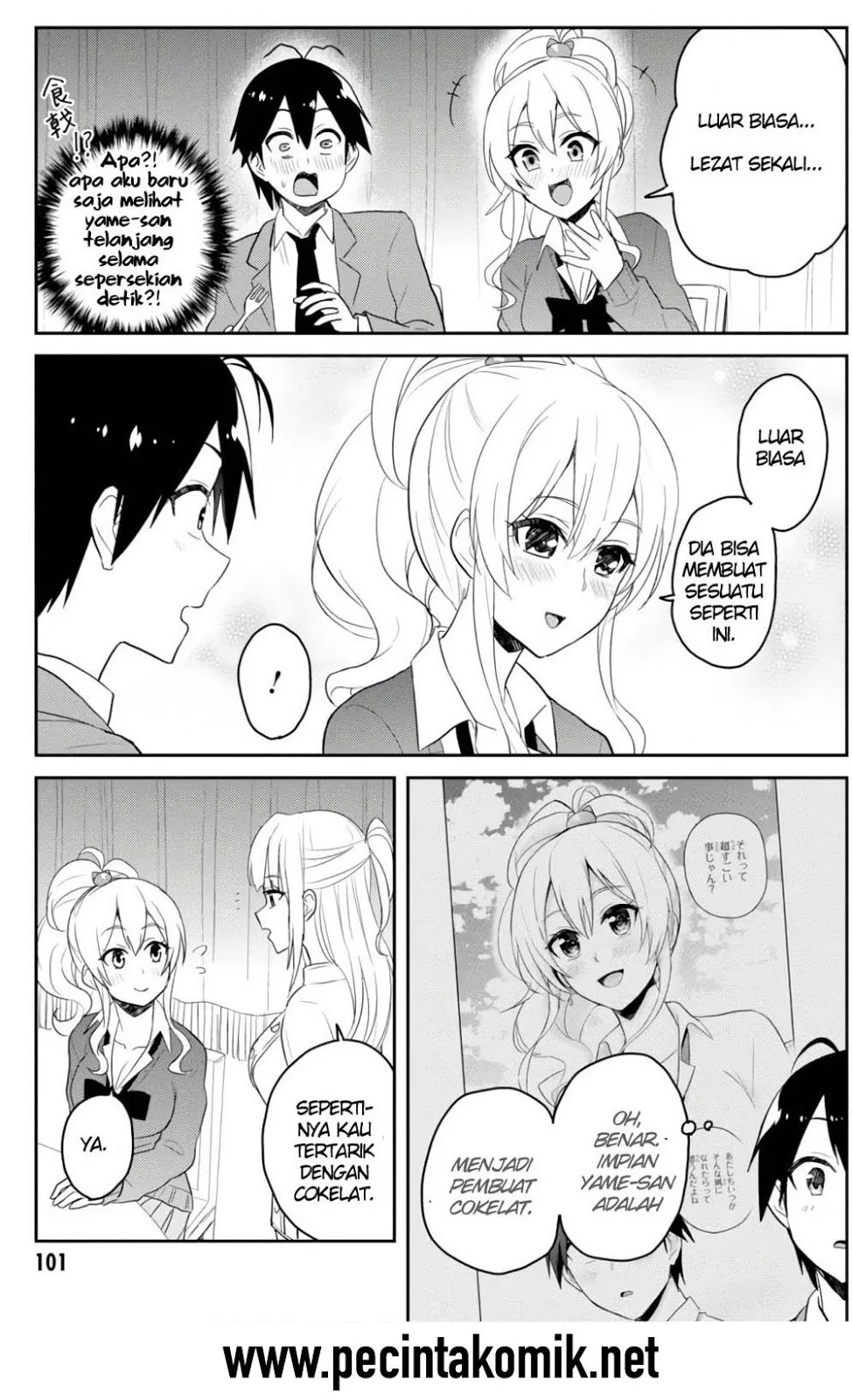 Hajimete no Gal Chap 73 - Next Chap 74
