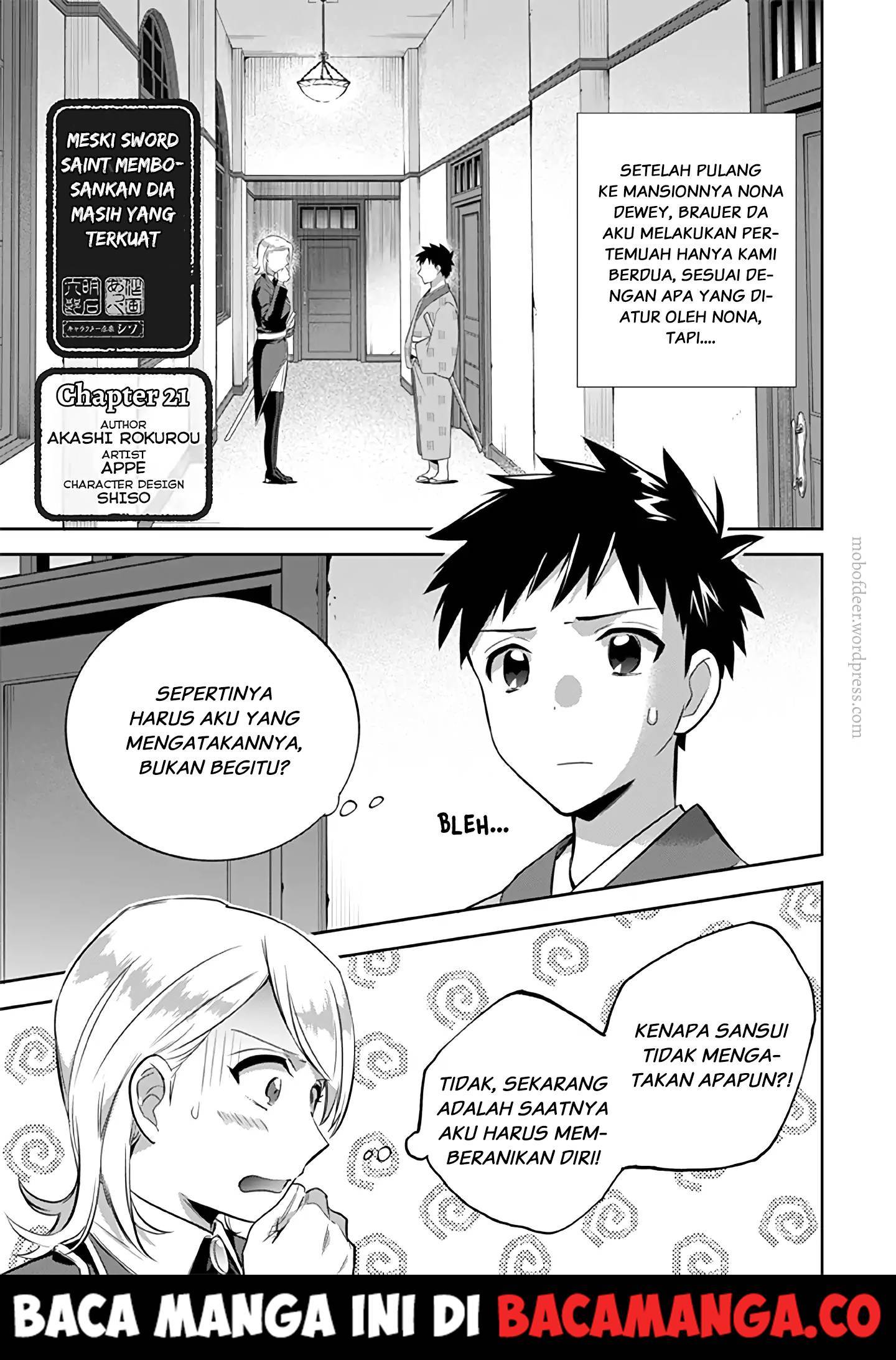 Jimi na Kensei wa Sore Demo Saikyou desu Chap 21 - Next Chap 22