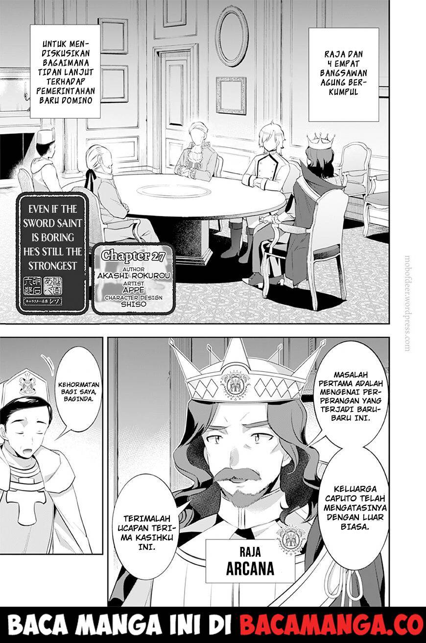 Jimi na Kensei wa Sore Demo Saikyou desu Chap 27 - Next Chap 28