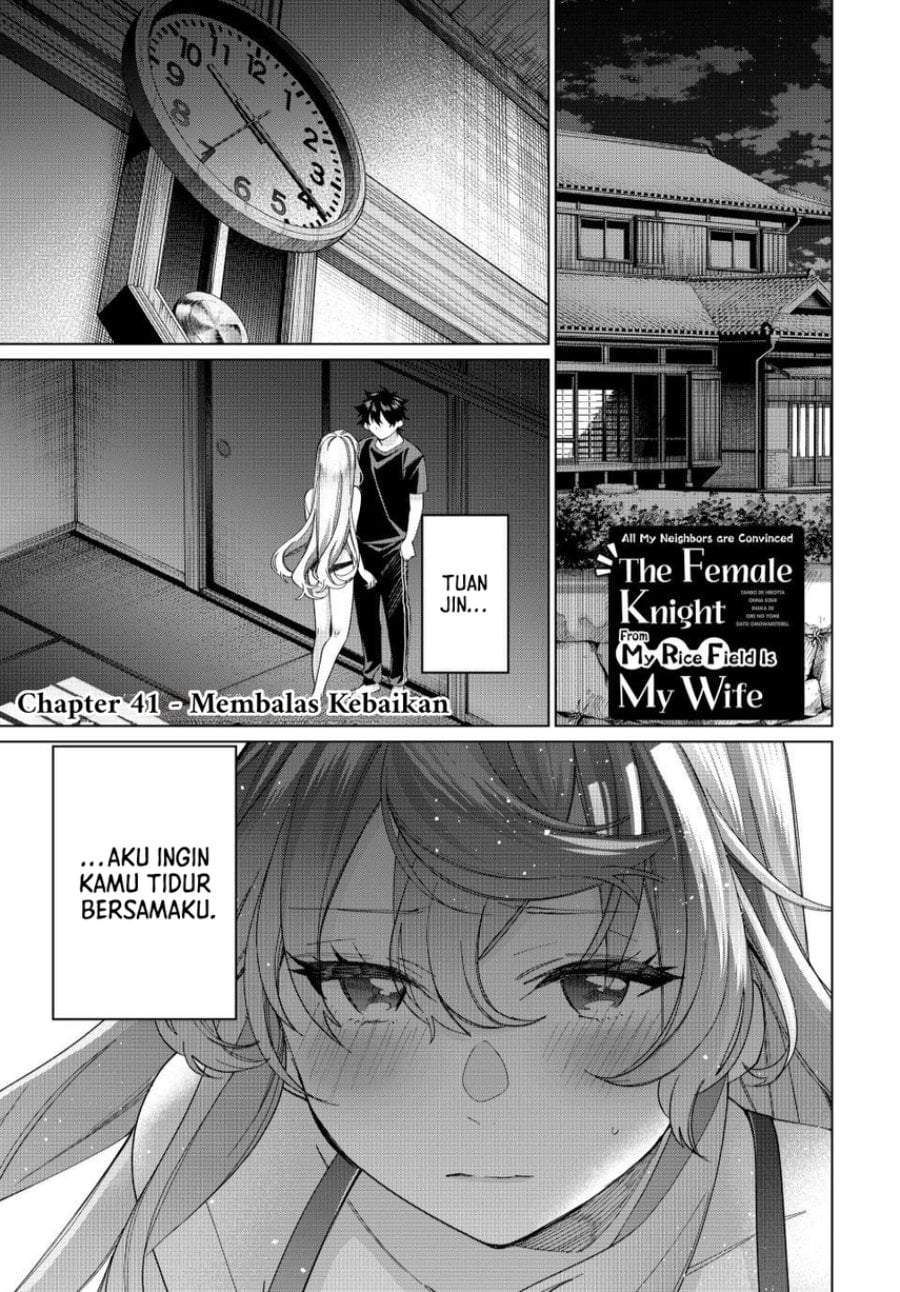 Tanbo de Hirotta Onna Kishi, Inaka de Ore no Yome da to Omowareteiru Chap 41 - Next Chap 42