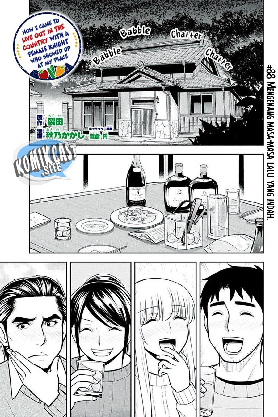 Orenchi ni Kita Onna Kishi to: Inakagurashi suru Koto ni Natta Ken Chap 88 - Next Chap 89
