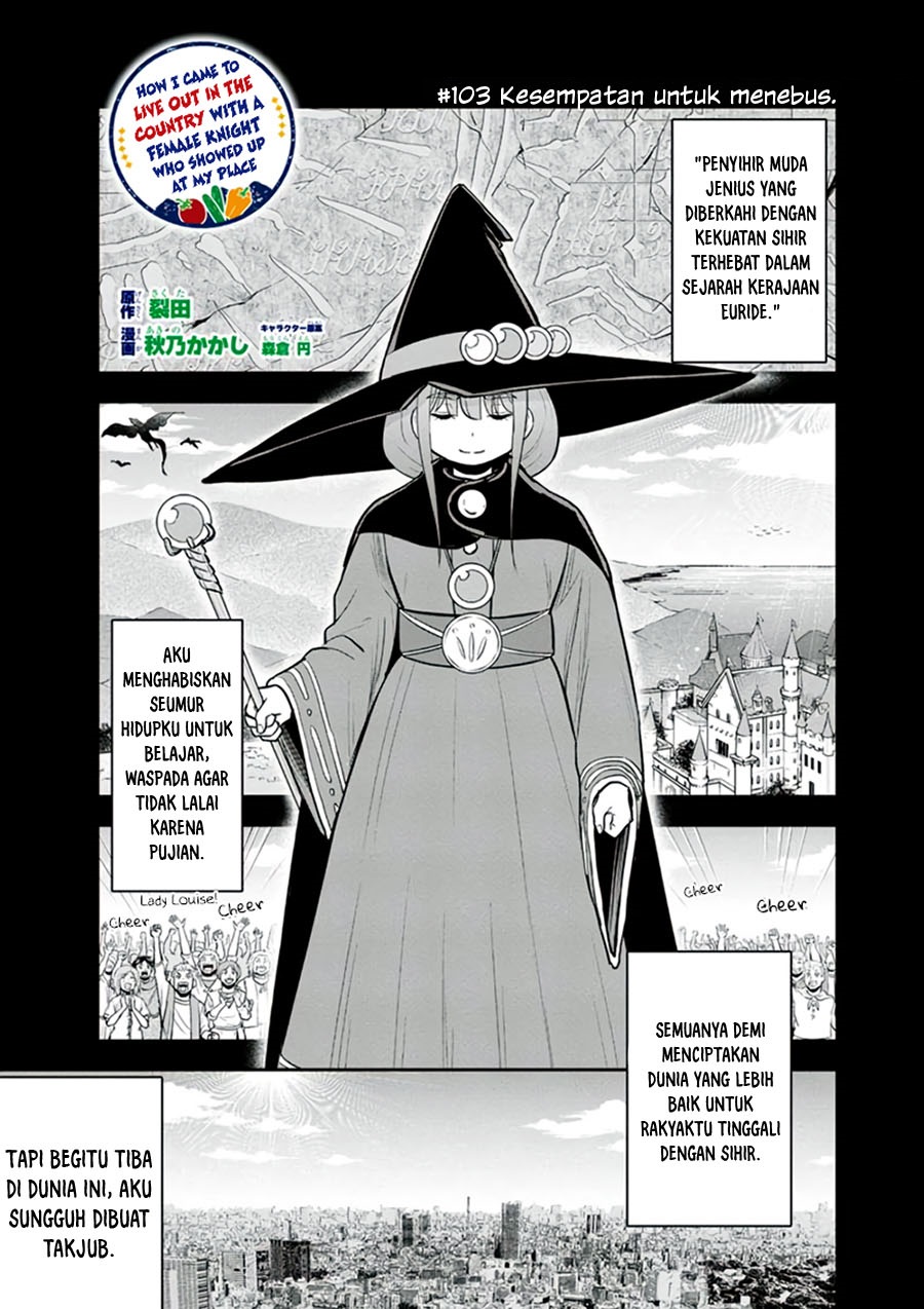 Orenchi ni Kita Onna Kishi to: Inakagurashi suru Koto ni Natta Ken Chap 103 - Next Chap 104