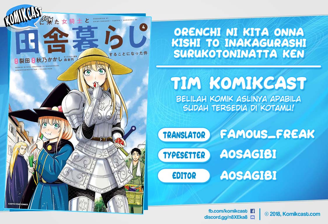Orenchi ni Kita Onna Kishi to: Inakagurashi suru Koto ni Natta Ken Chap 39 - Next Chap 40