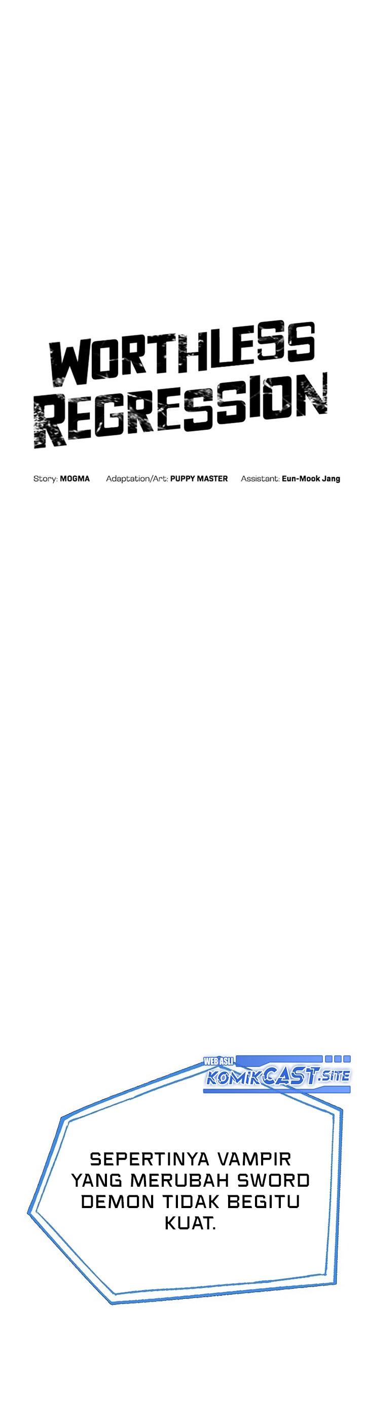 Worthless Regression Chap 46 - Next Chap 47