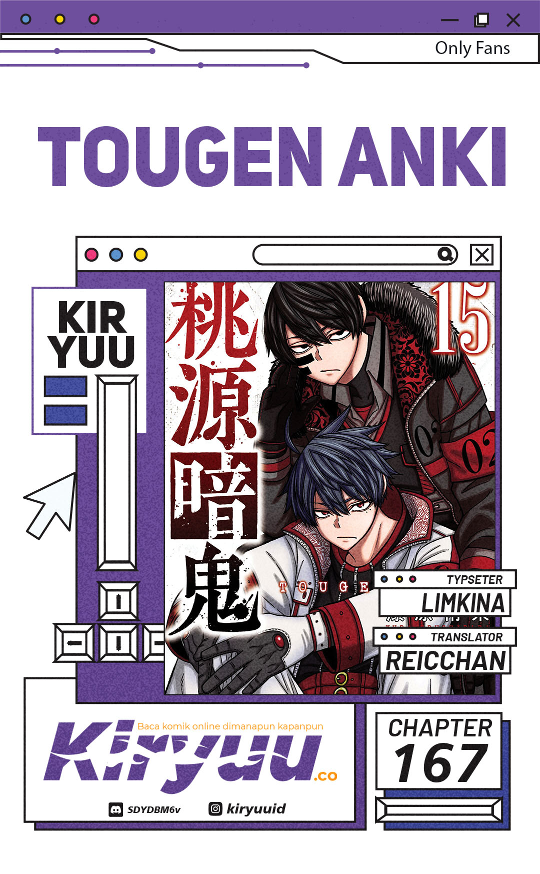 Tougen Anki Chap 167 - Next Chap 168