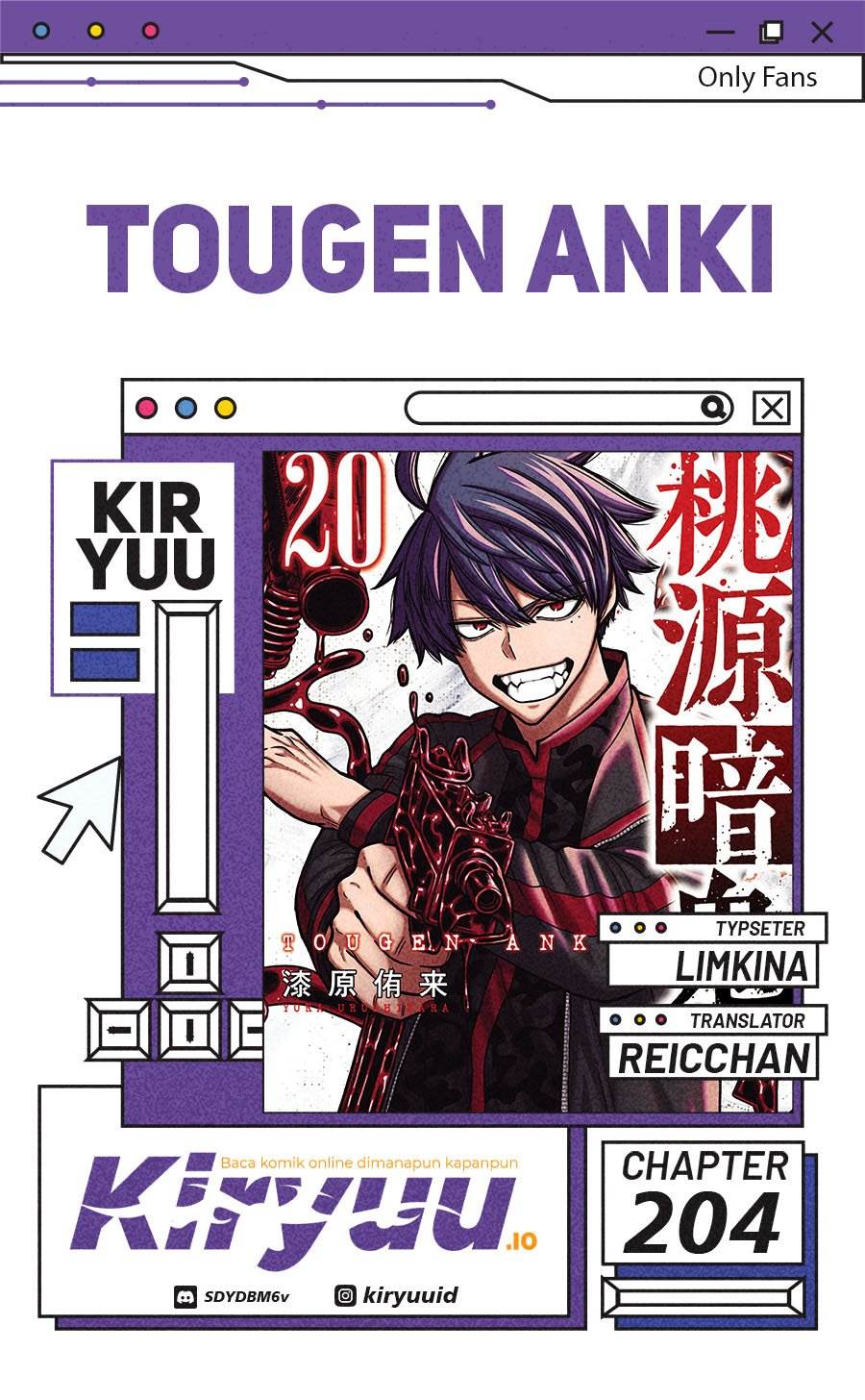 Tougen Anki Chap 204 - Next Chap 205