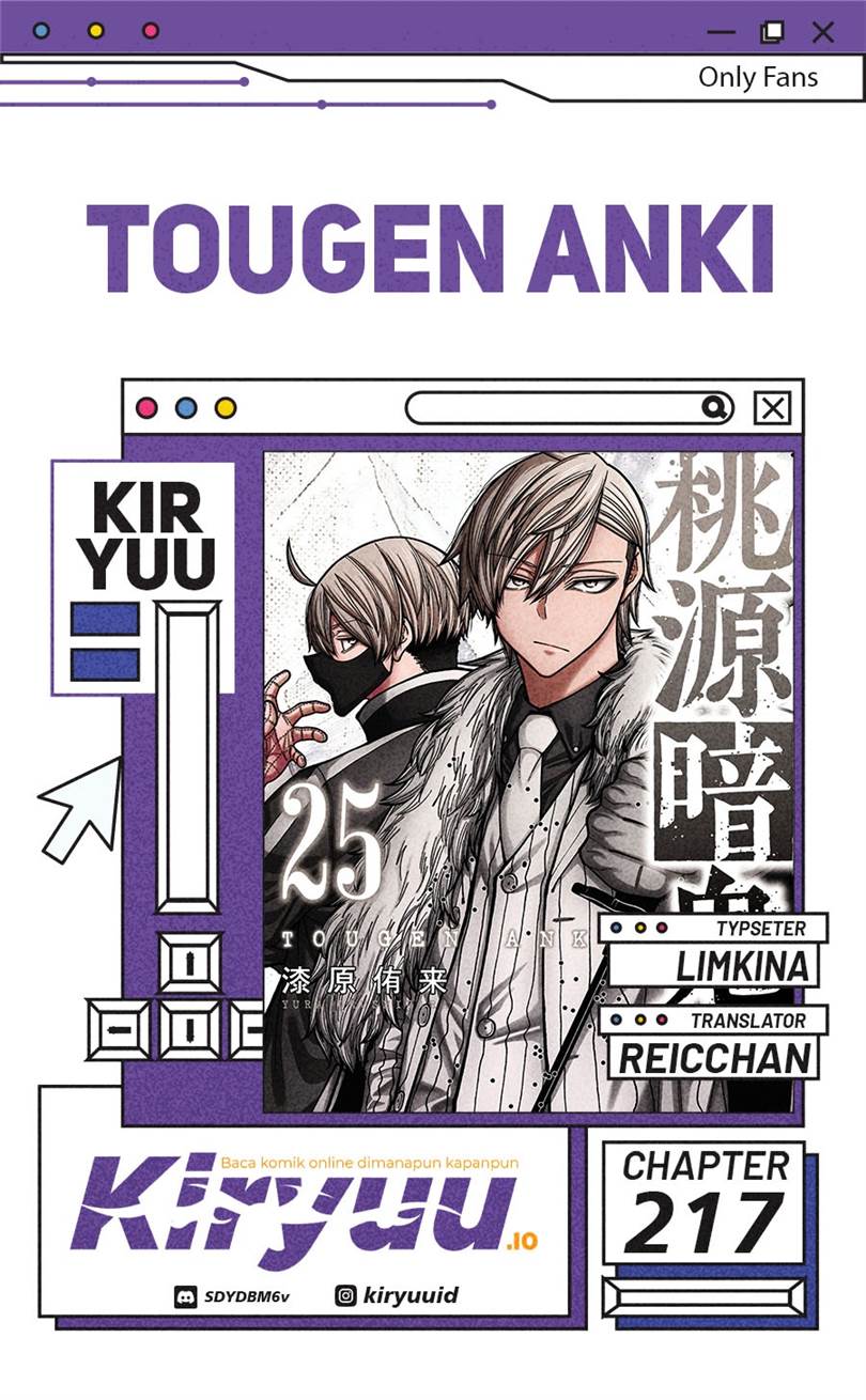 Tougen Anki Chap 217 - Next Chap 218
