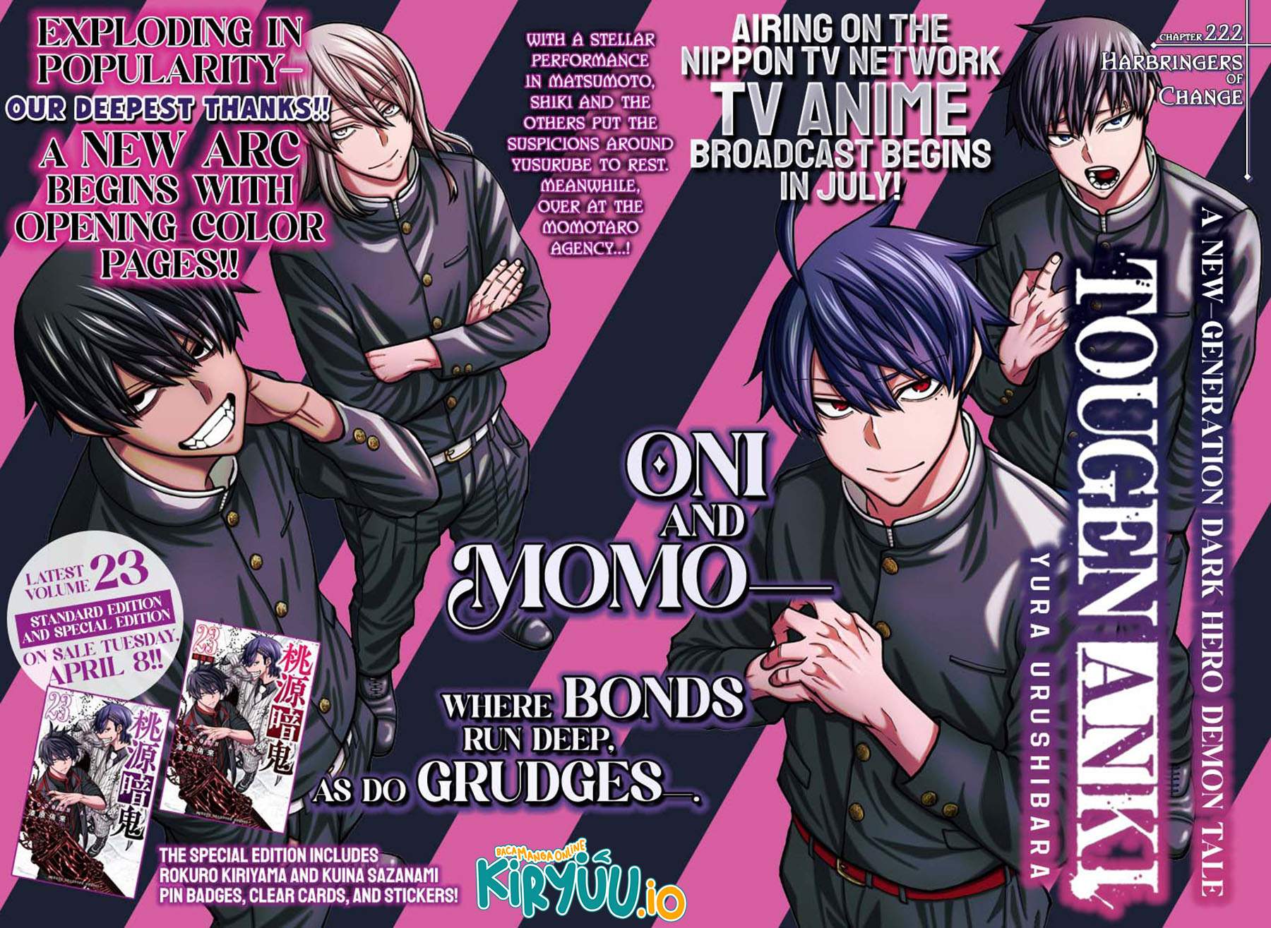 Tougen Anki Chap 222 - Next Chap 223