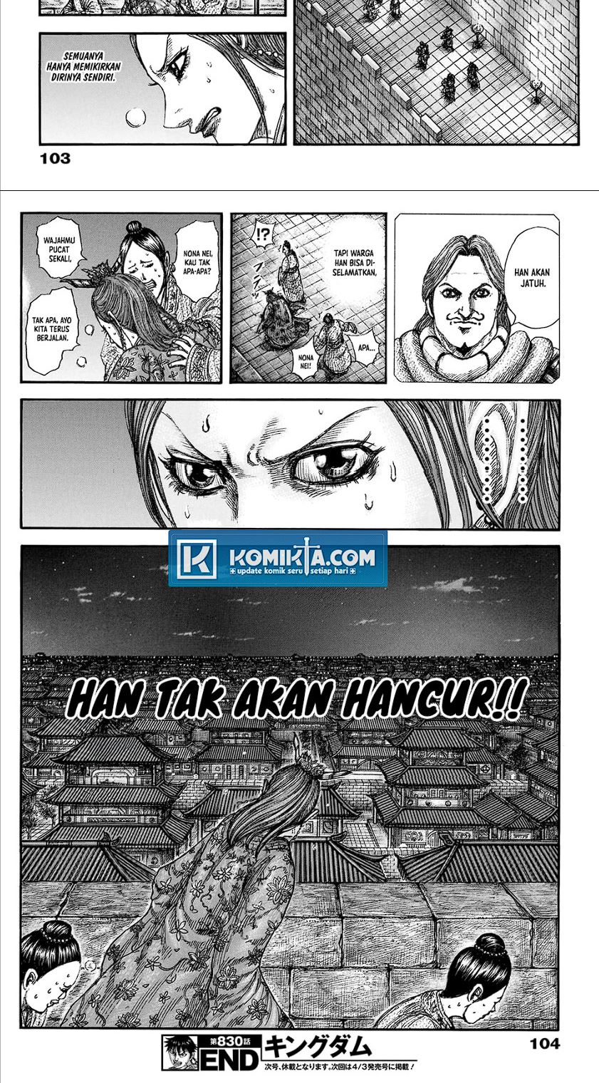 Kingdom Chap 830 - Next Chap 831
