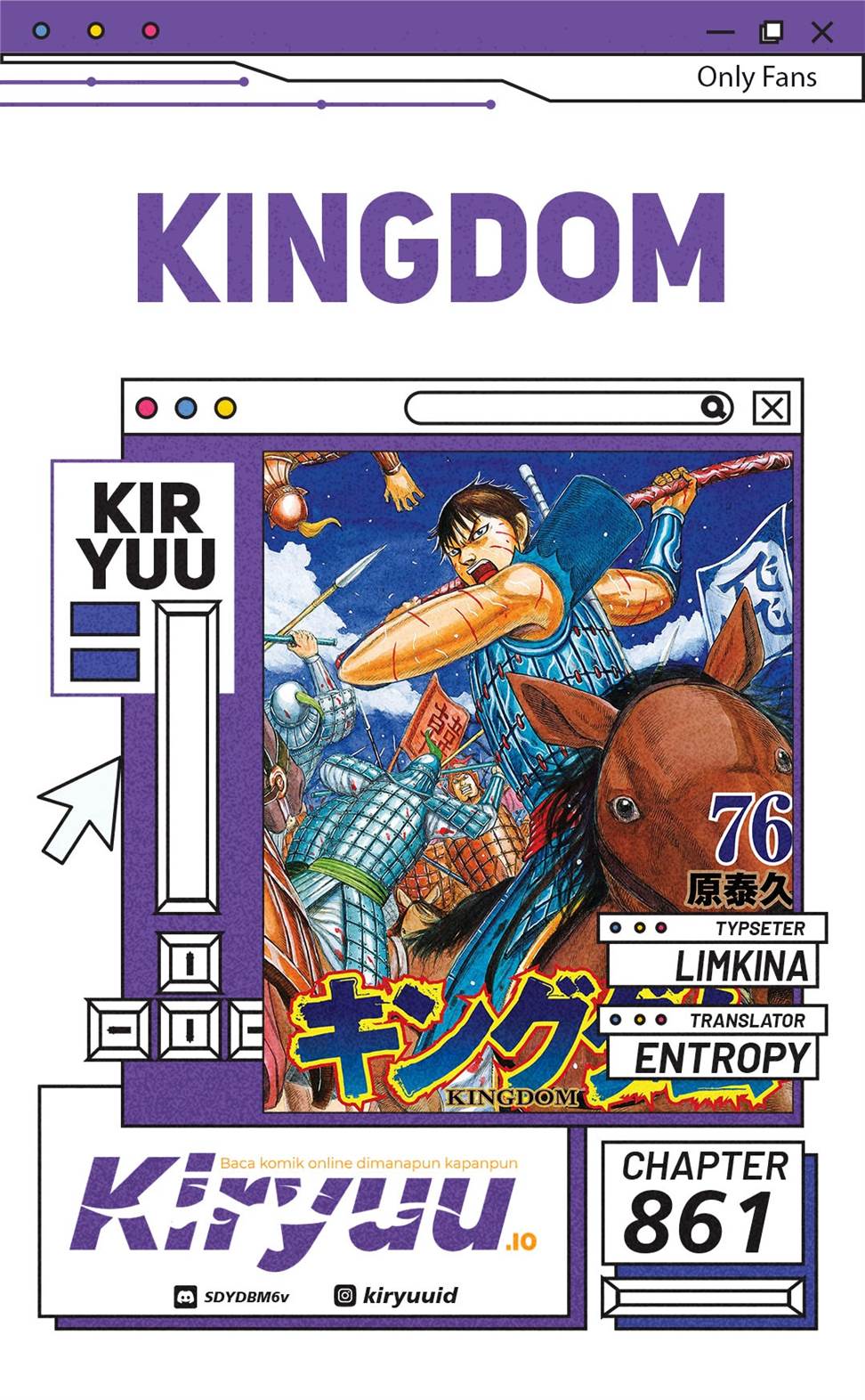 Kingdom Chap 861 - Next Chap 862