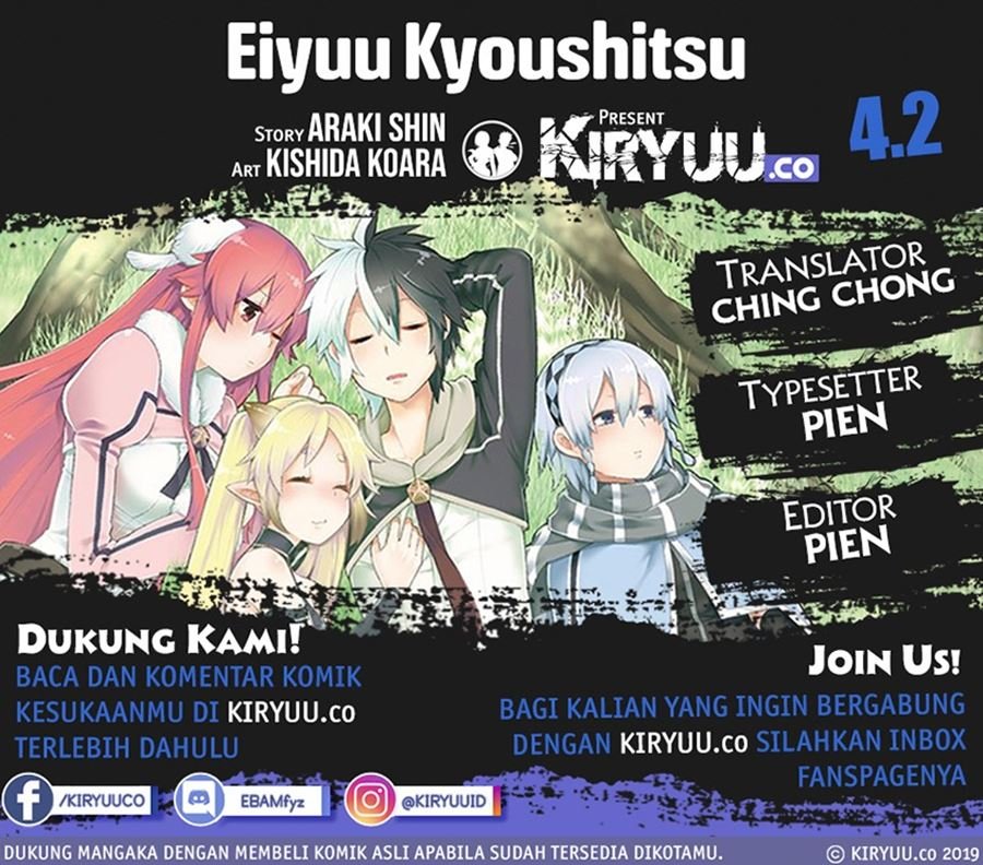 Eiyuu Kyoushitsu Chap 4.2 - Next Chap 5.2
