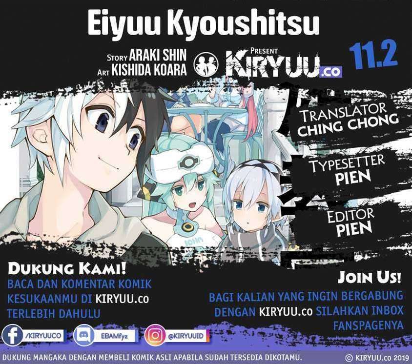 Eiyuu Kyoushitsu Chap 11.2 - Next Chap 12.2