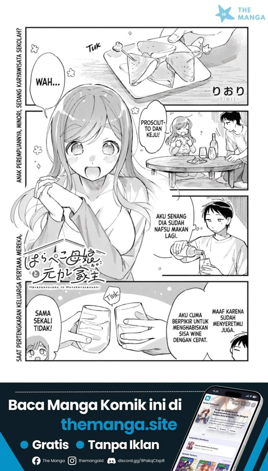 Harapeko Oyako to Motokare Yanushi Chap 27 - Next Chap 28
