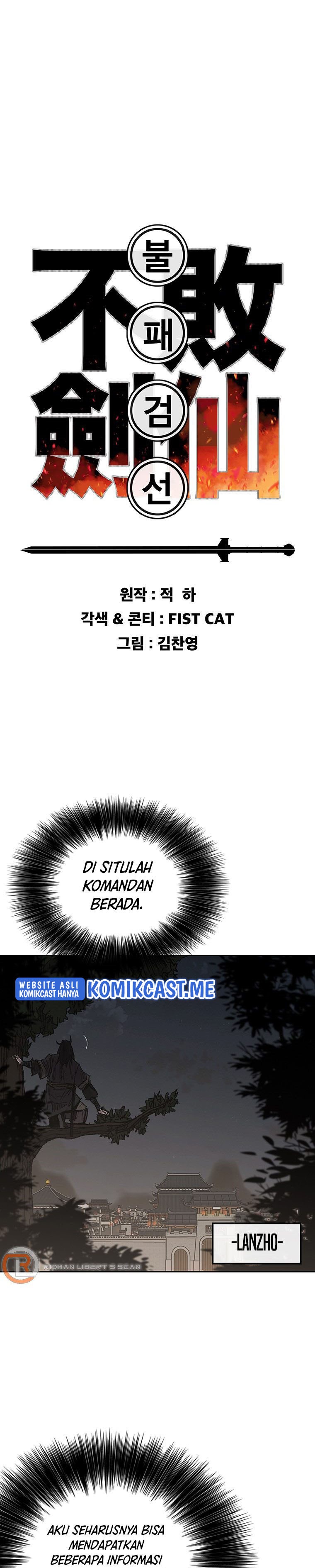 The Undefeatable Swordsman Chap 130 - Next Chap 131