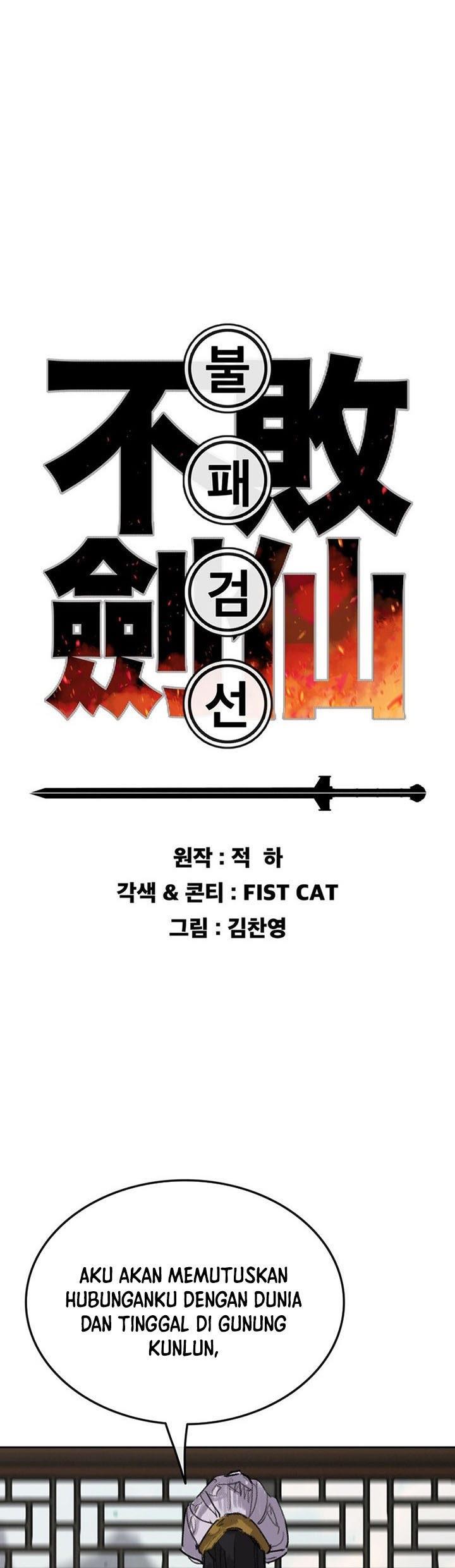 The Undefeatable Swordsman Chap 153 - Next Chap 154