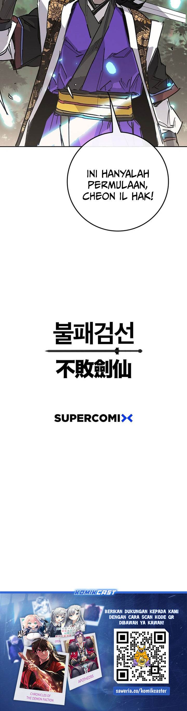 The Undefeatable Swordsman Chap 261 - Next Chap 262