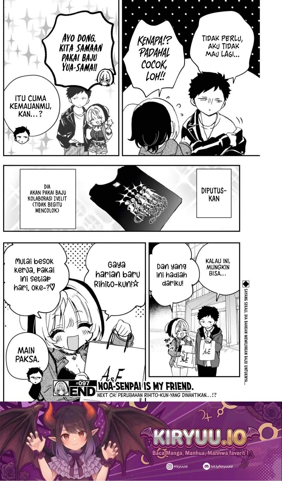Noa-senpai wa Tomodachi. Chap 97 - Next Chap 98