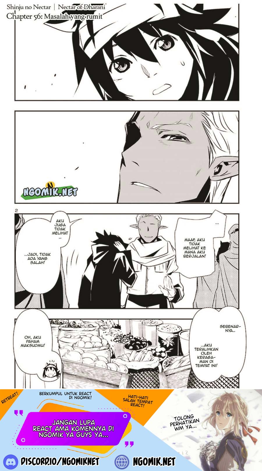 Shinju no Nectar Chap 56 - Next Chap 57