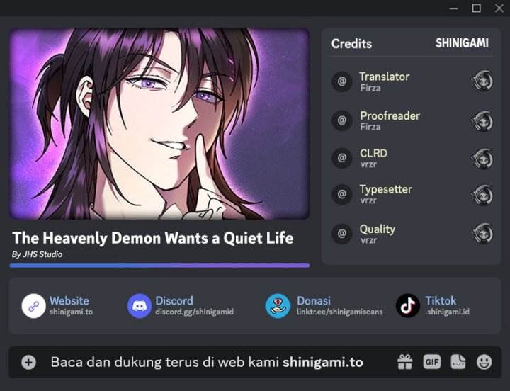 The Heavenly Demon Wants A Quiet Life Chap 51 - Next Chap 52