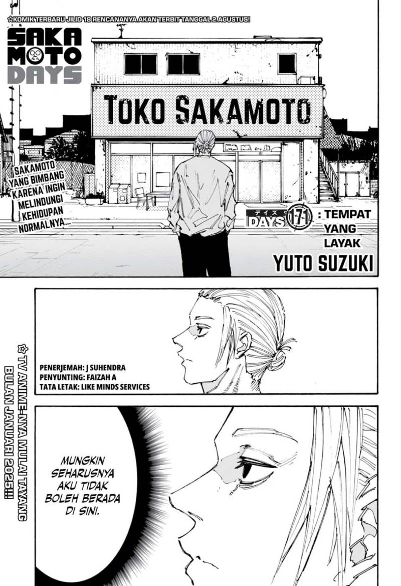 Sakamoto Days Chap 171 - Next Chap 172