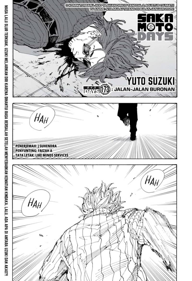 Sakamoto Days Chap 173 - Next Chap 174